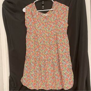 NATURAL LIFE Dress Floral - Pink and Green size Medium